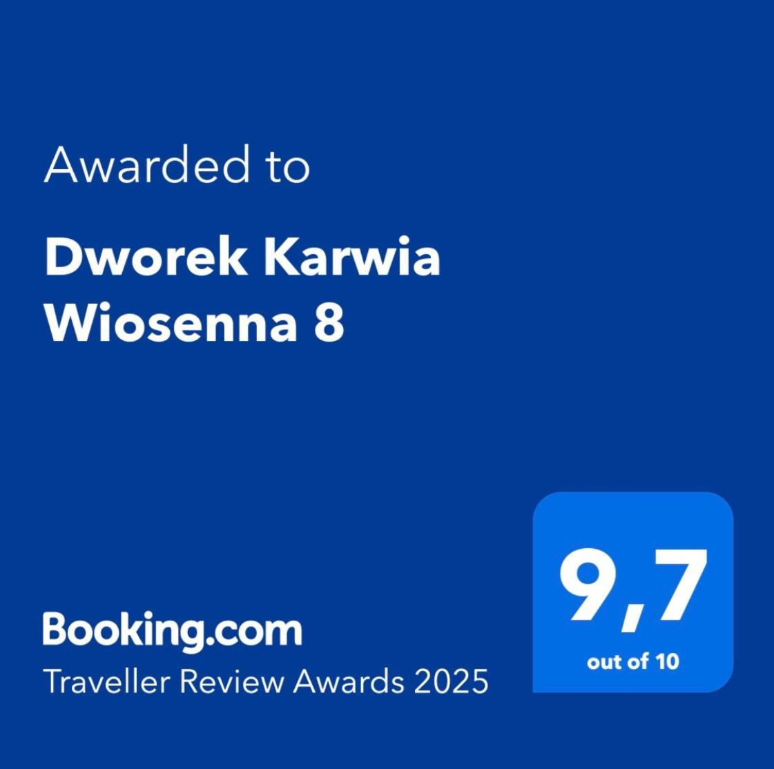 Dworek Karwia Wiosenna 8 מראה חיצוני תמונה